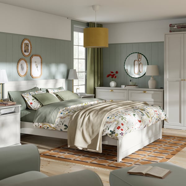 FÅGELFJÄLLET Muebles para recámara, 5 piezas