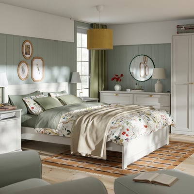 FÅGELFJÄLLET Muebles para recámara, 5 piezas