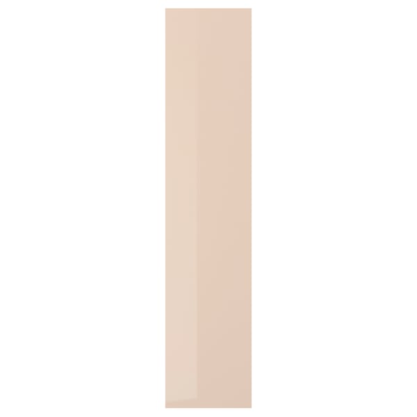 FARDAL Puerta, alto brillo naranja claro, 50x229 cm