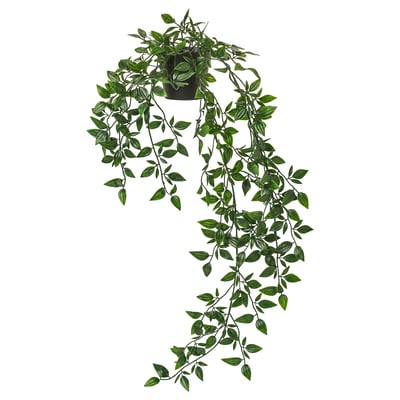 FEJKA Planta artificial, int/ext/colgante, 9 cm
