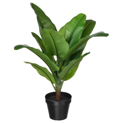 FEJKA Planta artificial, int/ext Musa Tropicana, 12 cm