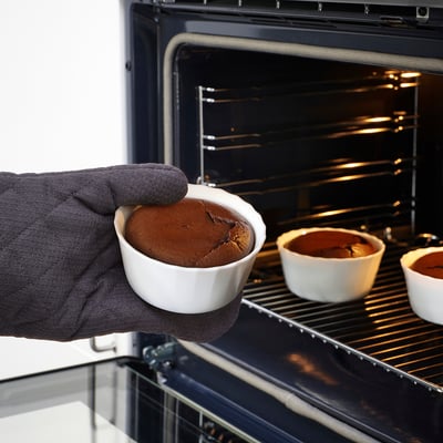 FISKTÄRNA Molde para postres, blanco