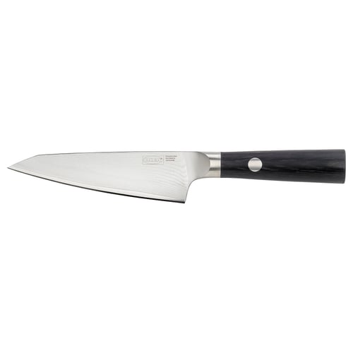 FJÄLLRÖDING Cuchillo multiuso, acero de Damasco/negro, 14 cm