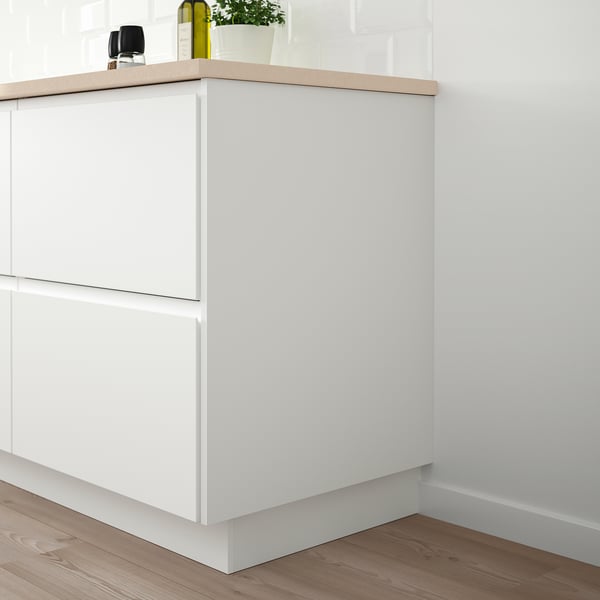 FÖRBÄTTRA Panel lateral, blanco mate, 39x229 cm