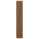 FÖRBÄTTRA Panel lateral, café efecto nogal, 39.1x228.6 cm