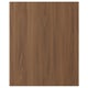 FÖRBÄTTRA Panel lateral, café efecto nogal, 62.5x76.2 cm