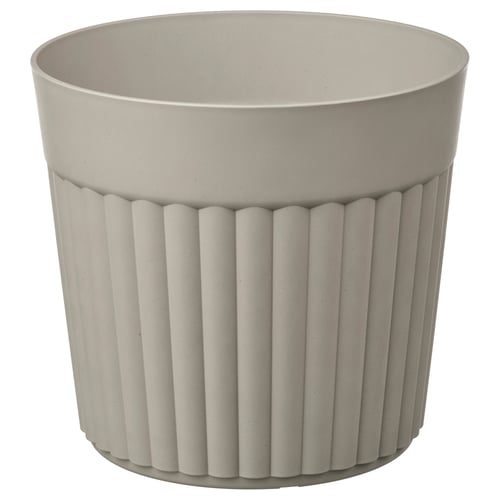 FRÄKENVÄXT Maceta, int/ext/gris beige, 24 cm