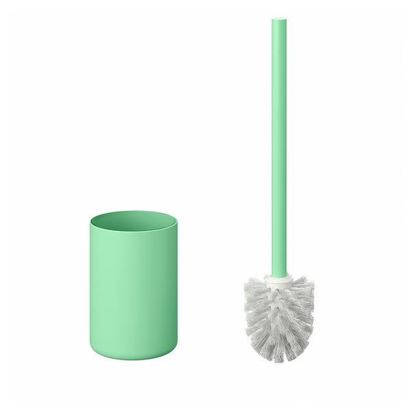 GANSJÖN Cepillo para WC, Verde claro