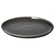 GLADELIG Plato, gris oscuro, 20 cm