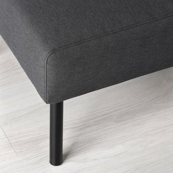 GLOSTAD Taburete, Knisa gris oscuro