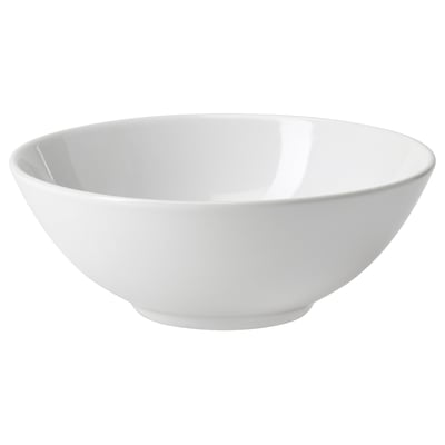 GODMIDDAG Tazón, blanco, 16 cm