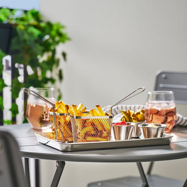 GRILLTIDER Canasta para servir, ac inox