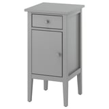 GULLABERG Buró, con 1 cajón con puerta/gris, 38x40x75 cm