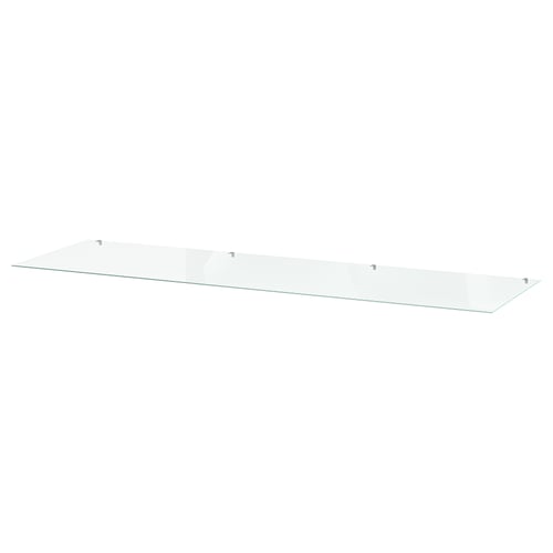 GULLABERG Tablero de vidrio, transparente, 167x48 cm