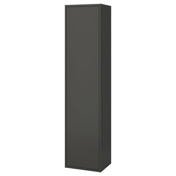HAVBÄCK Gab alt puerta, gris oscuro, 46x38x196 cm