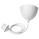 HAVSDJUP Set de cables, blanco, 1.4 m