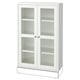 HAVSTA Vitrina, blanco, 81x35x123 cm