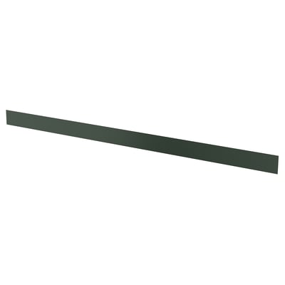 HAVSTORP Zócalo, Verde oscuro, 213x11 cm