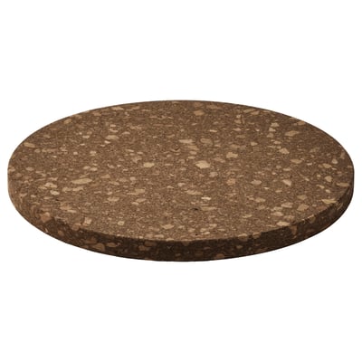 HEAT Salvamanteles, café oscuro, 29 cm
