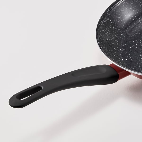 HEMLAGAD Sartén, Antiadherente rojo, 28 cm
