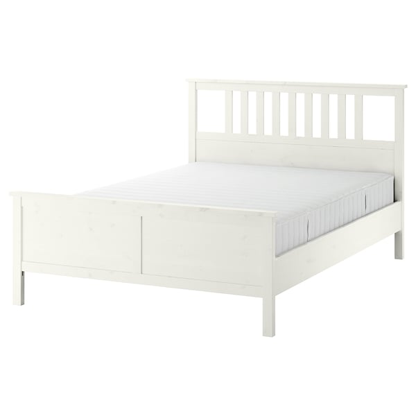 HEMNES Base de cama con colchón