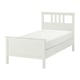 HEMNES Base de cama, tinte blanco, Individual