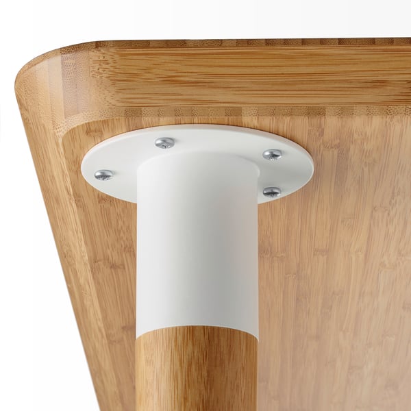 HILVER Patas cónicas, bambú, 70 cm