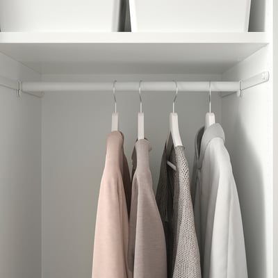 HJÄLPA Riel de suspensión, blanco, 55 cm