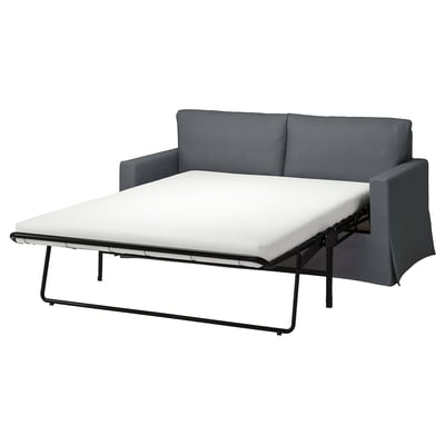 HYLTARP Funda para sofá cama de 2 asientos, Gransel gris