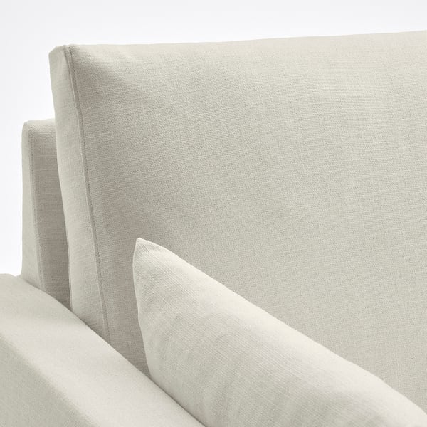 HYLTARP Sofá de 2 asientos, Gransel natural