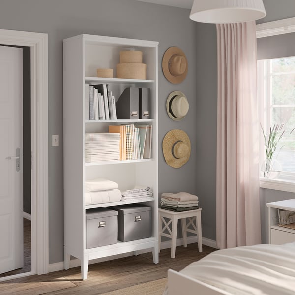 IDANÄS Librero, blanco, 81x39x211 cm