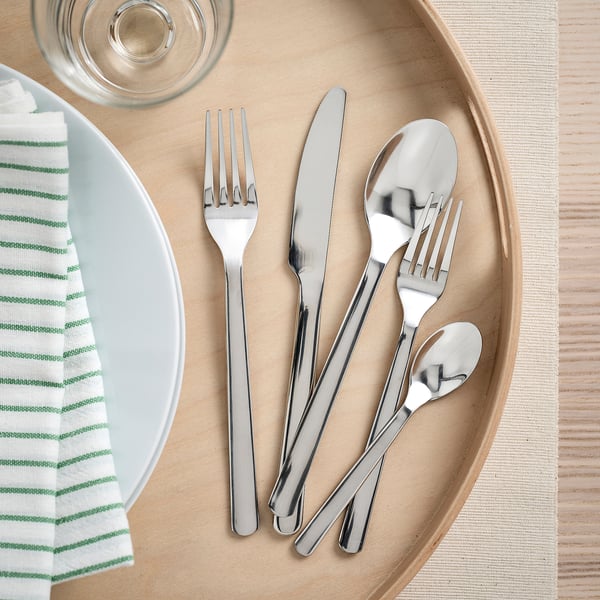 IKEA 365+ Cubiertos, 20 piezas, ac inox