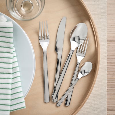 IKEA 365+ Cubiertos, 20 piezas, ac inox