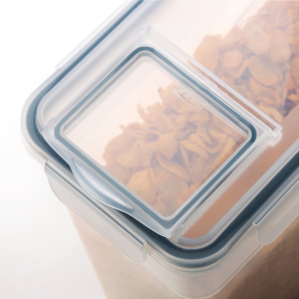 IKEA 365+ Frasco con tapa, rectangular/plástico, 3.2 l