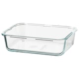 IKEA 365+ Recipiente, rectangular/vidrio, 1.0 l