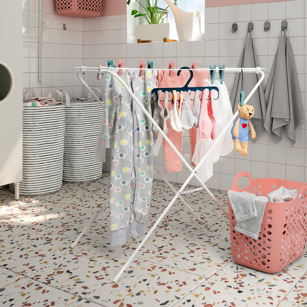 JÄLL Tendedero int/ext, blanco