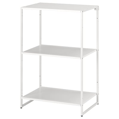 JOSTEIN Estante, int/ext/metal blanco, 61x40x90 cm