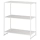 JOSTEIN Estante, int/ext/metal blanco, 81x40x90 cm