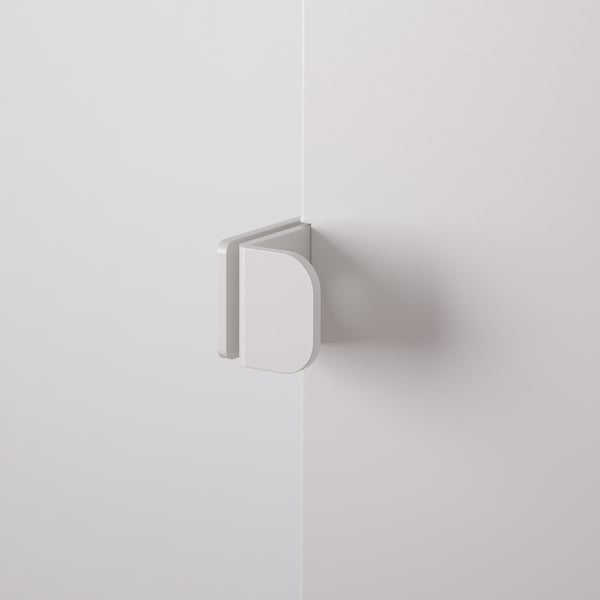 JOSTEIN Puerta/paneles laterales/post, int/ext blanco, 40x42x82 cm