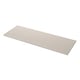 KASKER Barra a medida, gris claro mate/beige/efecto piedra cuarzo, 1 m²x2.0 cm