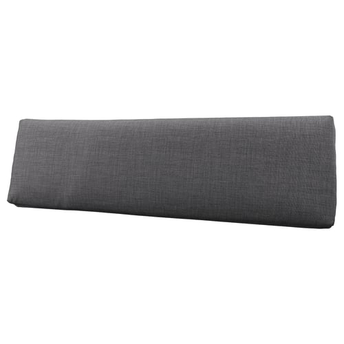 KLAGSHAMN Funda para cojín, Skiftebo gris oscuro