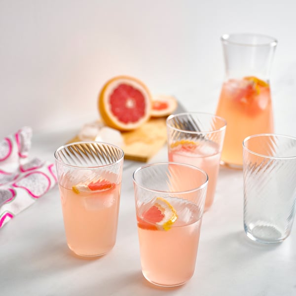 KLIPPLAX Vaso, vidrio incoloro, 40 cl