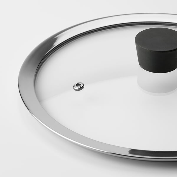 KLOCKREN Tapa sartén, vidrio, 25 cm