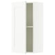 KNOXHULT Gabinete de pared con puerta, blanco Estructura, 38.1x30.5x76.2 cm