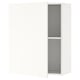 KNOXHULT Gabinete de pared con puerta, blanco, 61.0x30.5x76.2 cm