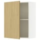 KNOXHULT Gabinete de pared con puerta, efecto roble, 61.0x30.5x76.2 cm