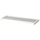 KOMPLEMENT Bandeja extraíble+tapete cajón, blanco/gris claro, 100x35 cm