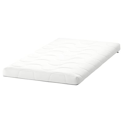 KRUMMELUR Colchón de espuma para cuna, 70x132 cm
