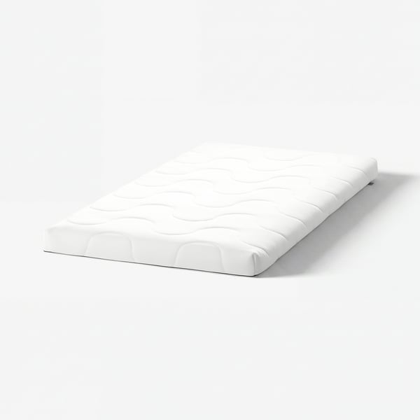 KRUMMELUR Colchón de espuma para cuna, 70x132 cm