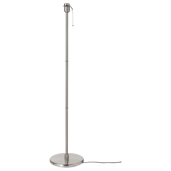 KRYSSMAST Base para lámpara de piso, niquelado